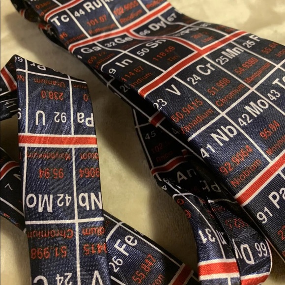Periodic Table of Elements Neck Tie Steven Harris Chemistry Science Teacher - Picture 4 of 8